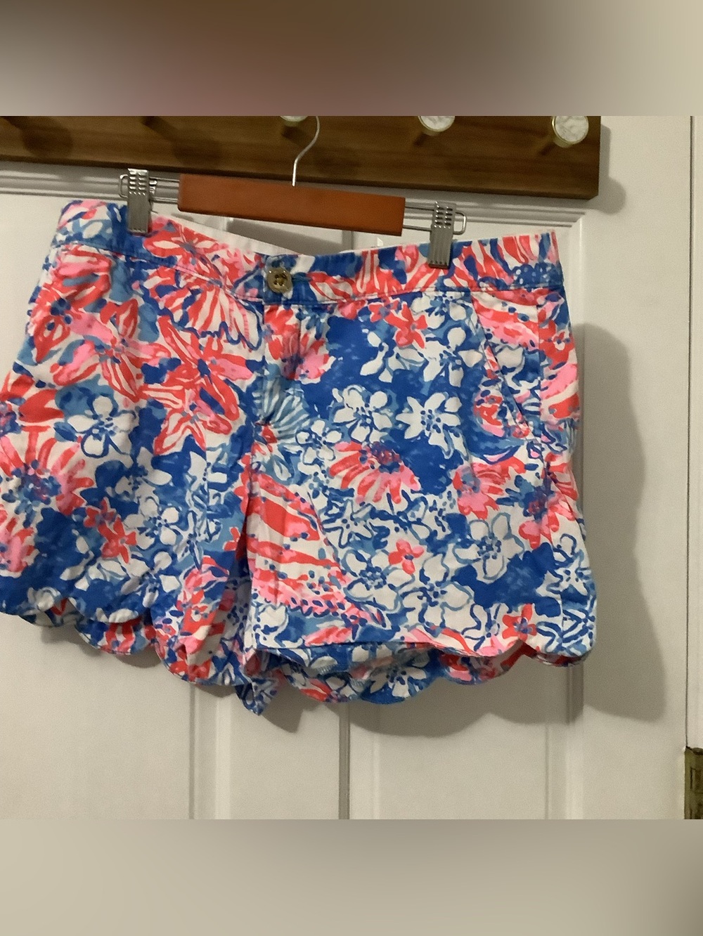 Lily Pulitzer size 10 pink and blue floral
the buttercup shorts